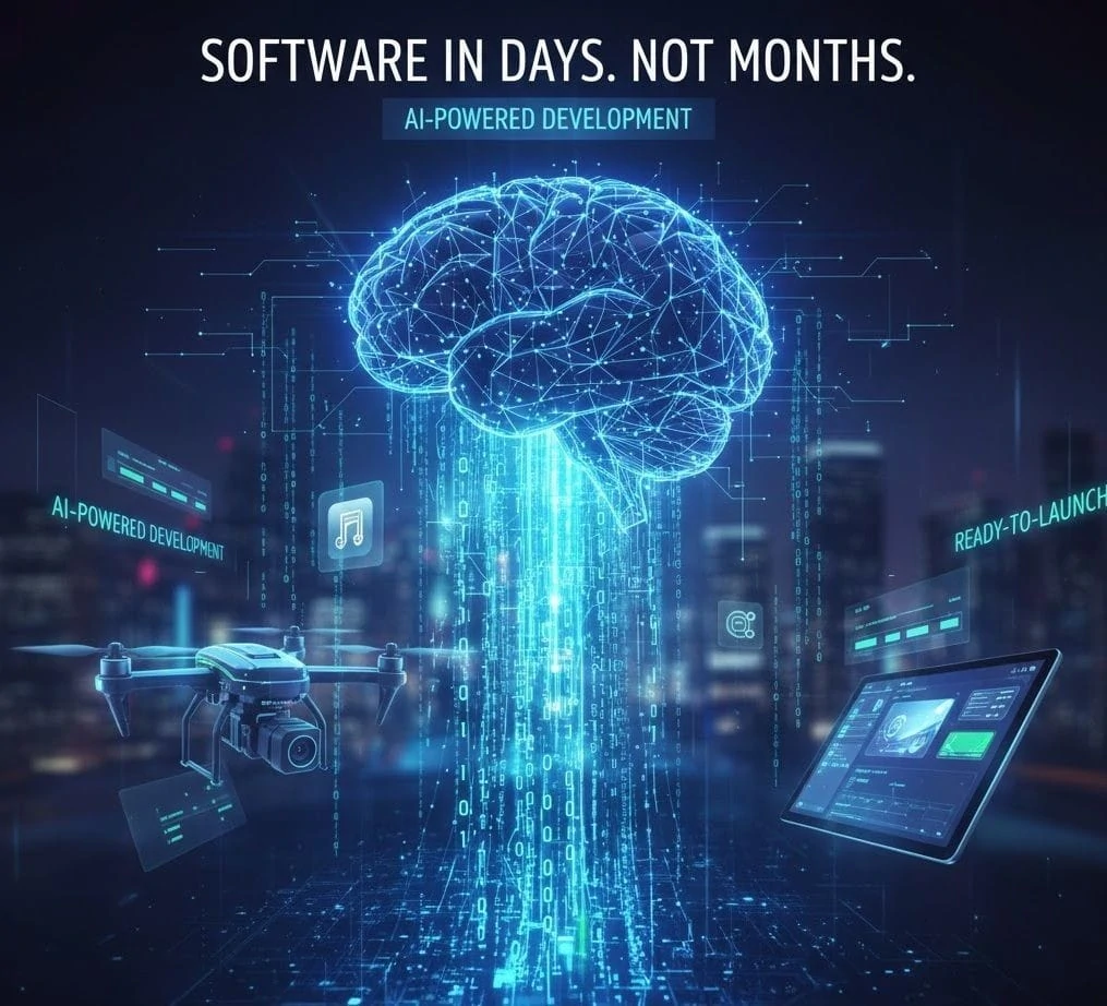 Software in days, not months — AI-powered development by IT Drone Services